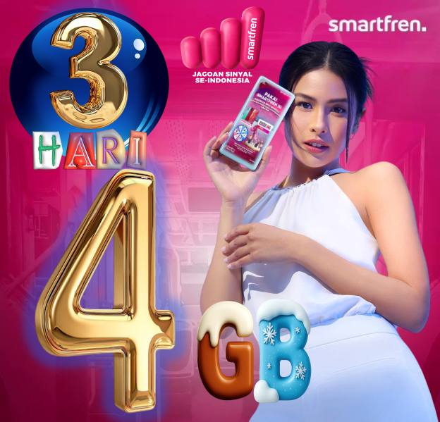 VCR Smartfren 4GB 3hari