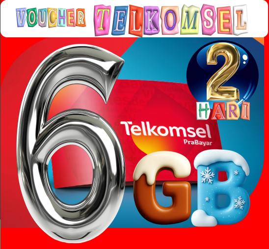 VCR Telkomsel 6GB 2hari