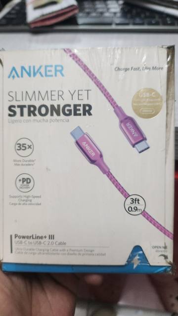 Anker powerline+ III C TO C