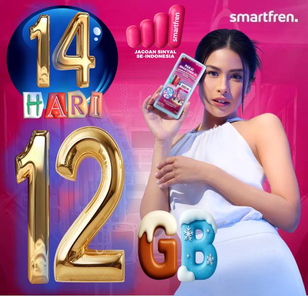 VCR Smartfren 12NONSTOP 14hari