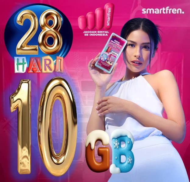 VCR Smartfren 10NONSTOP 28hari