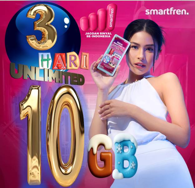 VCR Smartfren 10Gb 3hari