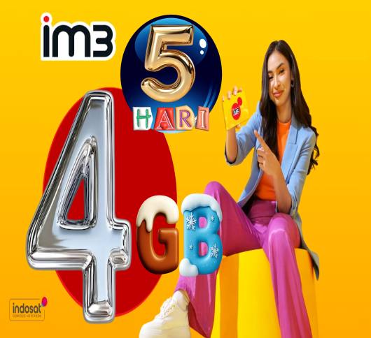 VCR Indosat 2,5/4GB 5hari