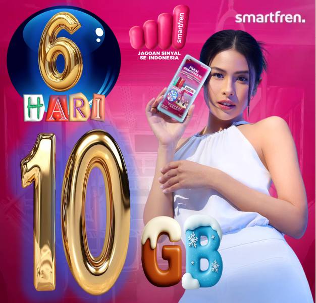 VCR Smartfren 10NONSTOP 6hari