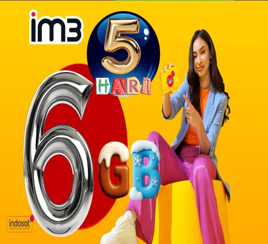 VCR Indosat 3,5/6GB 5hari