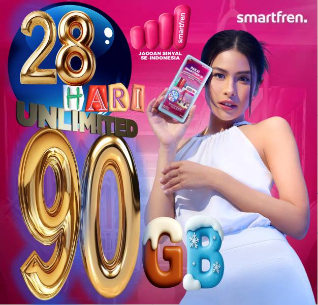 VCR Smartfren UNLIMAX 2+1Gb/hari 28hari