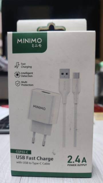 MINIMO 2.4A +KABLE TIPEC