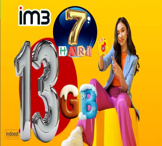 VCR Indosat 9/13GB 7hari