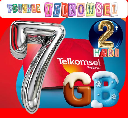 VCR Telkomsel 7GB 2hari