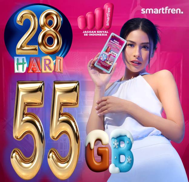 VCR Smartfren 2L 55GB 28hari