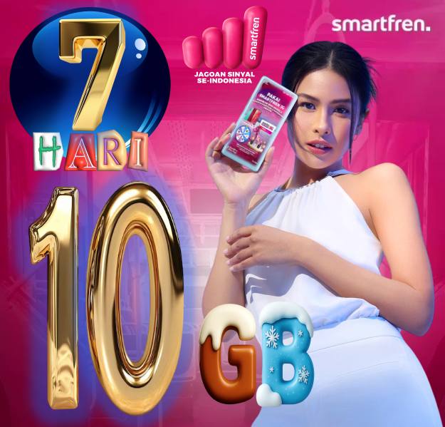 VCR Smartfren 10NONSTOP 7hari