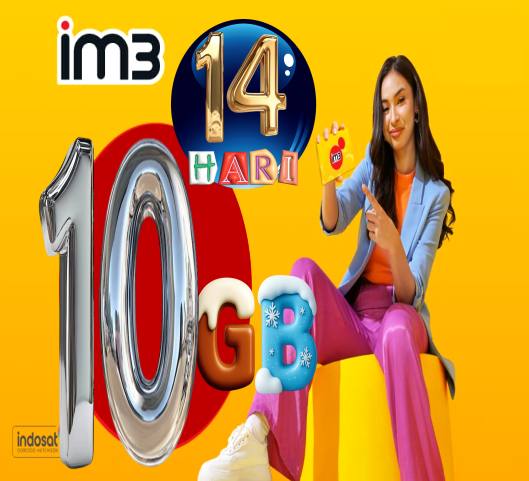 VCR Indosat 10GB 14hari