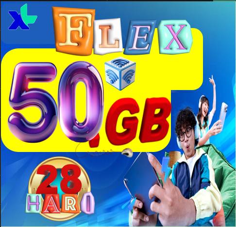 VCR XL FLEXMAX 50GB 28hari