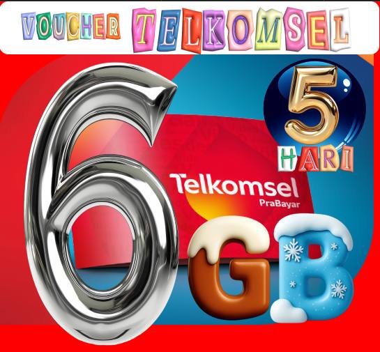 VCR Telkomsel 6GB 5hari