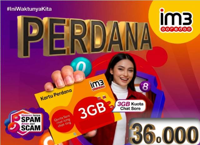 SP INDOSAT 3GB