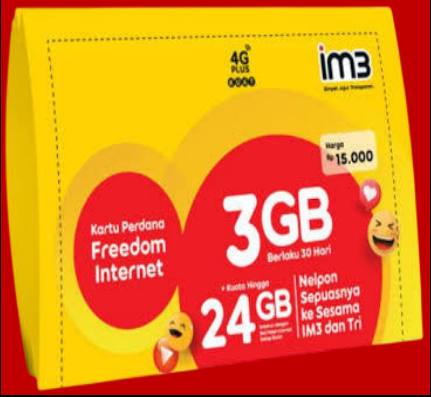 SP INDOSAT 3GB