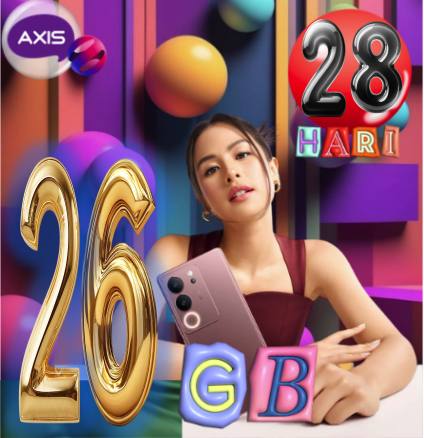 VCR AXIS 26GB 28hari