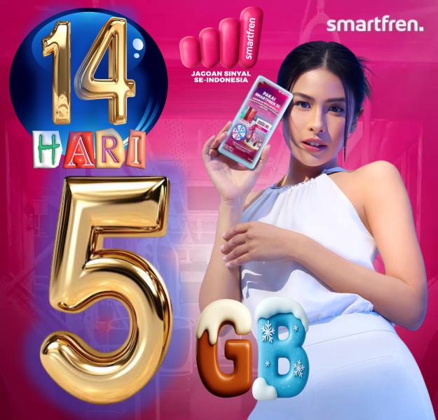 VCR Smartfren 5NONSTOP 14hari