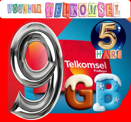 VCR Telkomsel 9GB jadi 11GB 5hari