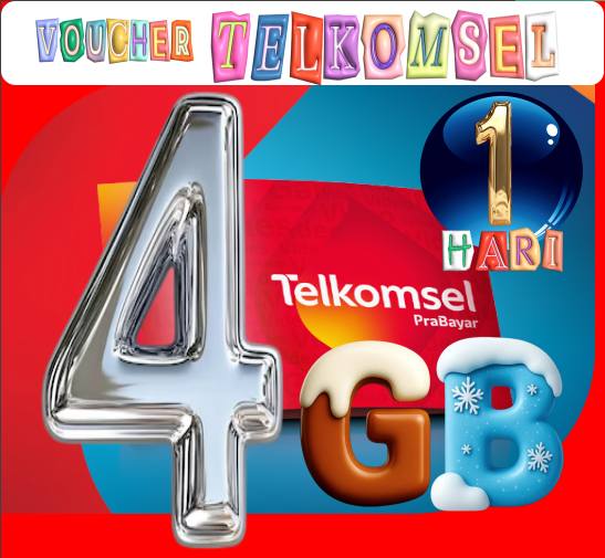 VCR Telkomsel 4GB jadi 7GB 1hari