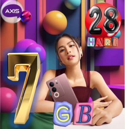 VCR AXIS 7GB 28hari
