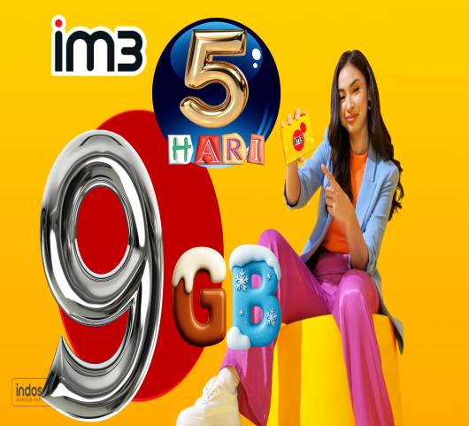 VCR Indosat 6/9GB 5hari