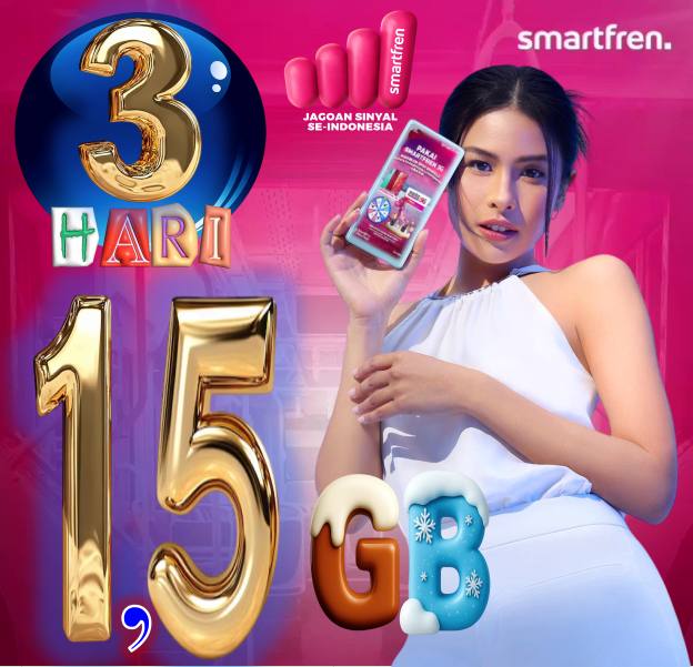 VCR Smartfren 1,5GB 3hari