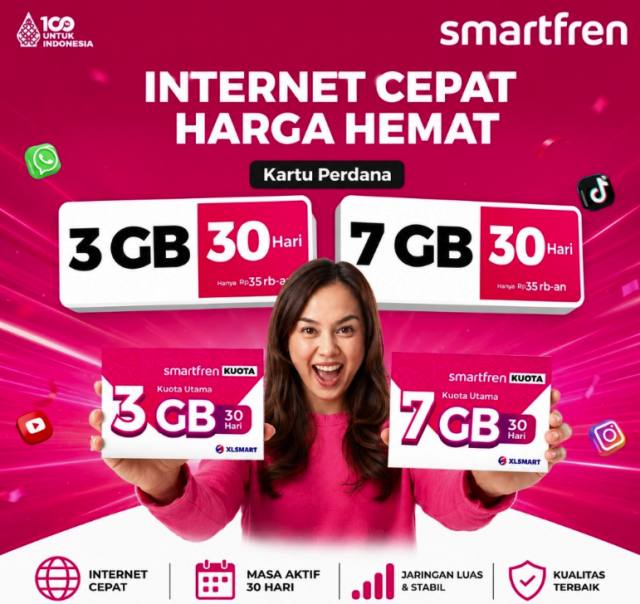 SP Smartfren 7GB