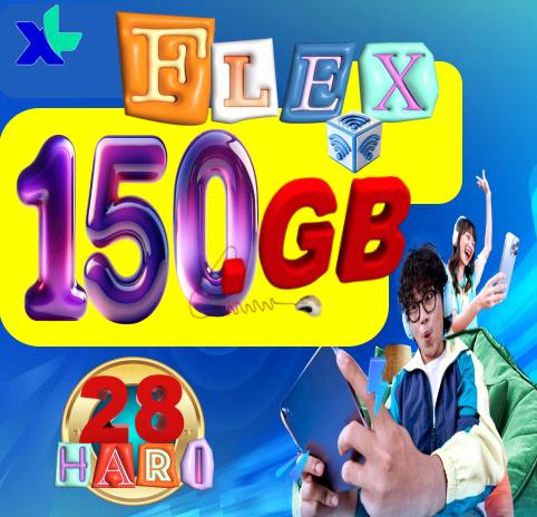 VCR XL FLEXMAX 150GB 28hari