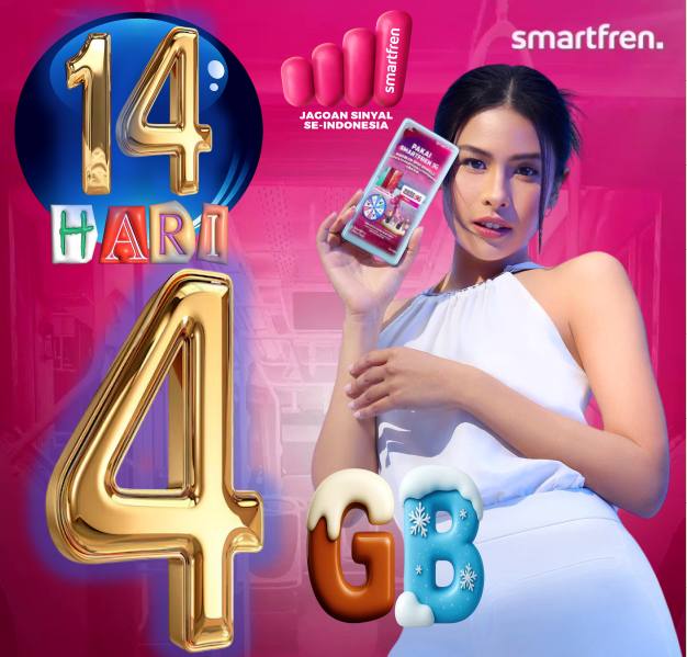 VCR Smartfren 4NONSTOP 14hari