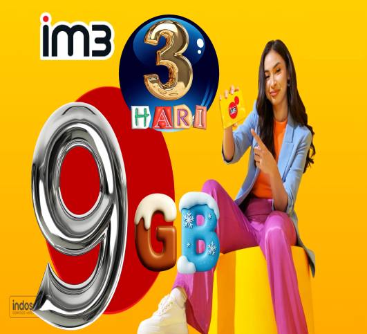 VCR Indosat 10GB 3hari