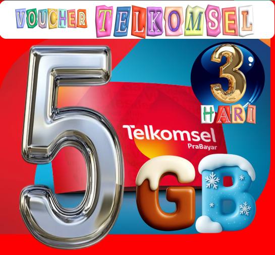 VCR Telkomsel 5GB 3hari